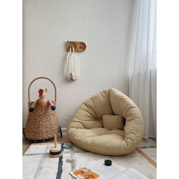 Žuta dječja fotelja Mini Nido - Karup Design-image-1