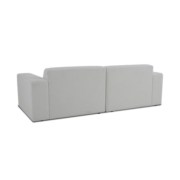 Bijela sofa od bouclé tkanine 228 cm Roxy – Scandic-image-2