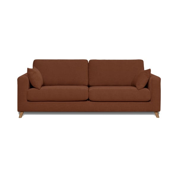 Tamno narančasta sofa 234 cm Faria - Scandic