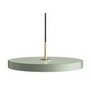 Svijetlo zelena LED viseća svjetiljka s metalnim sjenilom ø 43 cm Asteria – UMAGE