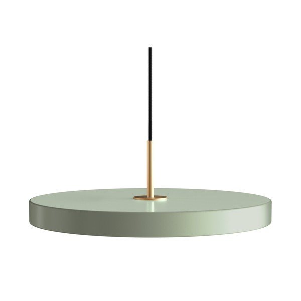 Svijetlo zelena LED viseća svjetiljka s metalnim sjenilom ø 43 cm Asteria – UMAGE