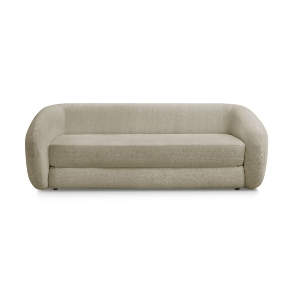 Svjetlo smeđa sklopiva sofa od šenila 228 cm Neyo – Bobochic Paris
