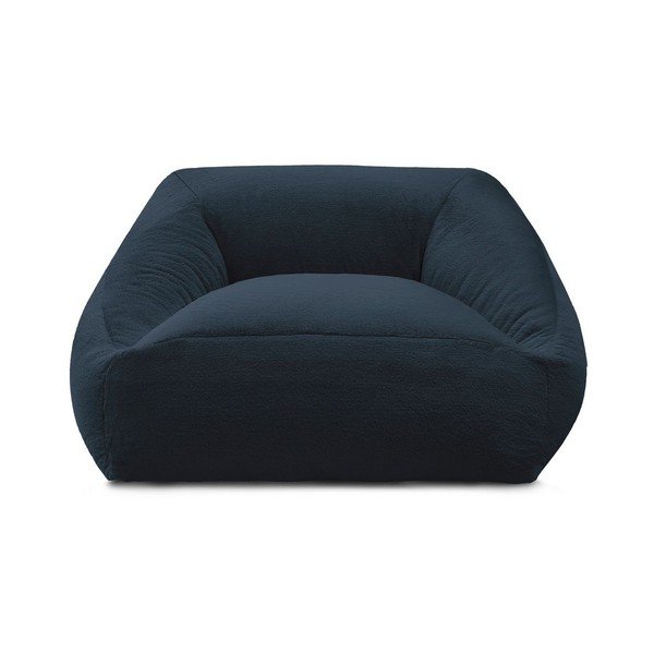 Tamno plava vreća za sjedenje od umjetnog krzna Lilibet – Bobochic Paris-image-2