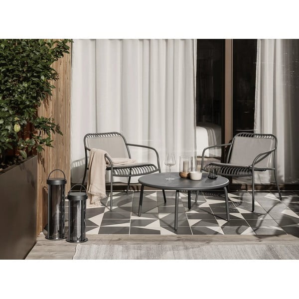 Sivi vrtni jastuk za sjedenje 45,5x75 cm Yua – Blomus-image-4