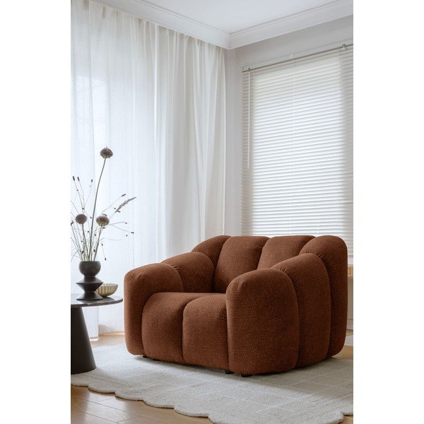 Fotelja boja terakote Shell – Miuform-image-2