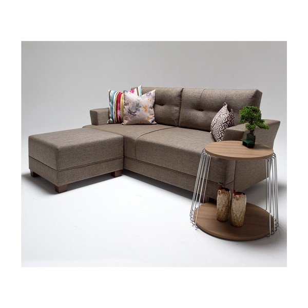 Smeđa sofa lijevi kut Balcab Home Ingrid-image-2
