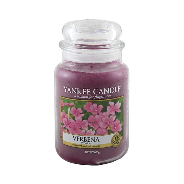 Mirisna svijeća Yankee Candle Verbena, vrijeme gorenja 110 - 150 sati