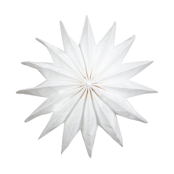 Bijela stropna svjetiljka s papirnim sjenilom ø 40 cm Dalia – WOOOD