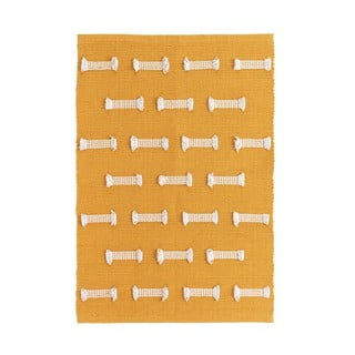Oker žuti periv tepih 50x80 cm Juline – douceur d'intérieur