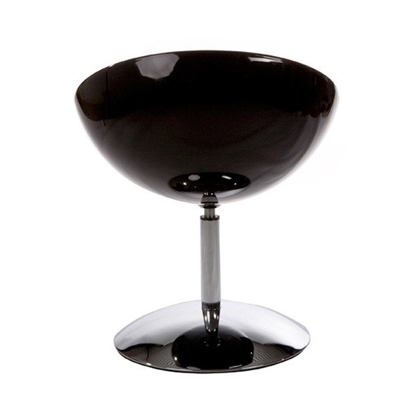 Crna okretna stolica Kokoon Design Bowl-image-2