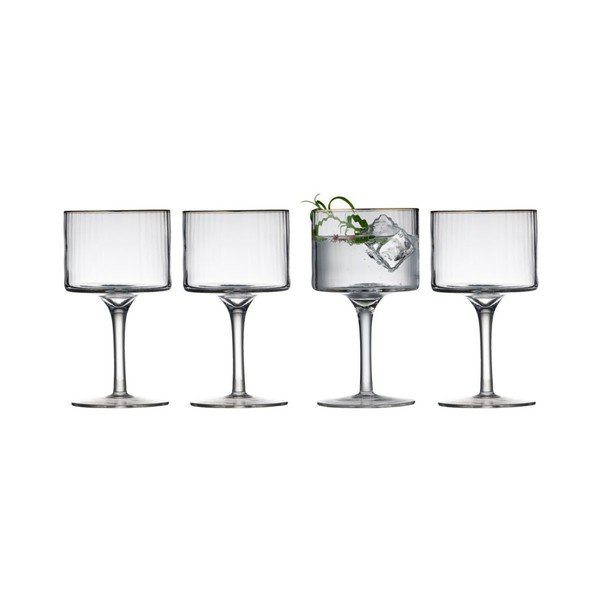 Set od 4 čaše za gin & tonic Lyngby Glas Palermo, 320 ml