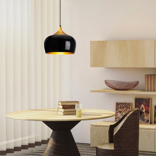 Crna viseća svjetiljka Opviq lights Berceste Elegant-image-4