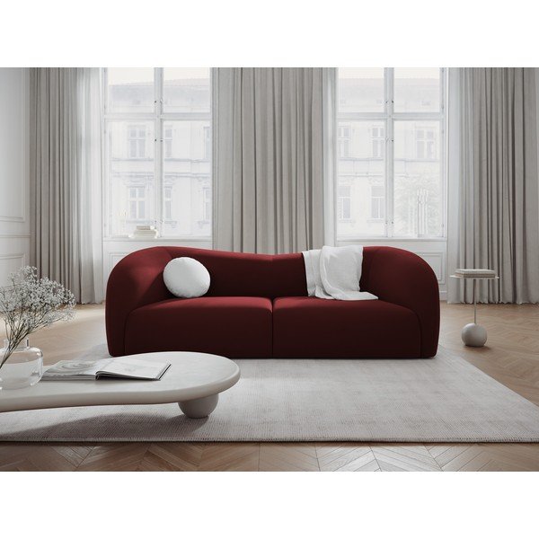Bordo baršunasta sofa 237 cm Santi – Interieurs 86-image-1