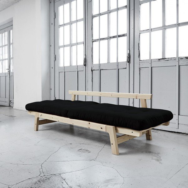Kauč na razvlačenje Karup Step Natural / Black-image-3