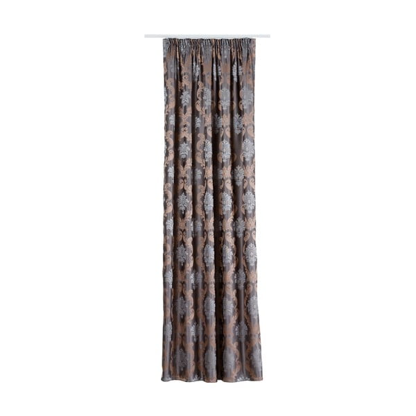 Smeđa zavjesa 140x245 cm Figaro – Mendola Fabrics