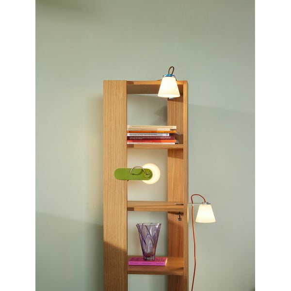 Siva stolna lampa sa staklenim sjenilom (visina 23 cm) Lure – Hübsch-image-4