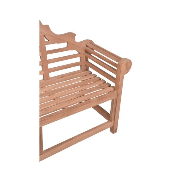 Vrtna klupa od masivnog drveta u prirodnoj boji Picadilli – Garden Pleasure-image-1