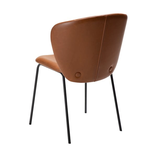 Konjak smeđa blagovaonska stolica Stay - DAN-FORM Denmark-image-3