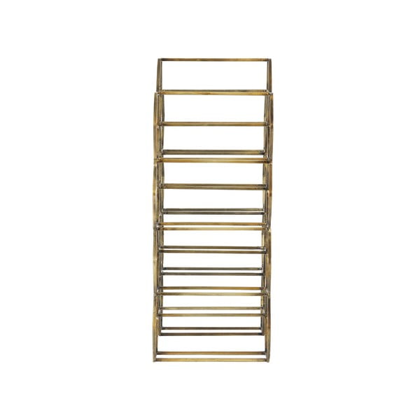 Metalni stalak za vino brončane boje za 12 boca Salbris - Light & Living-image-3