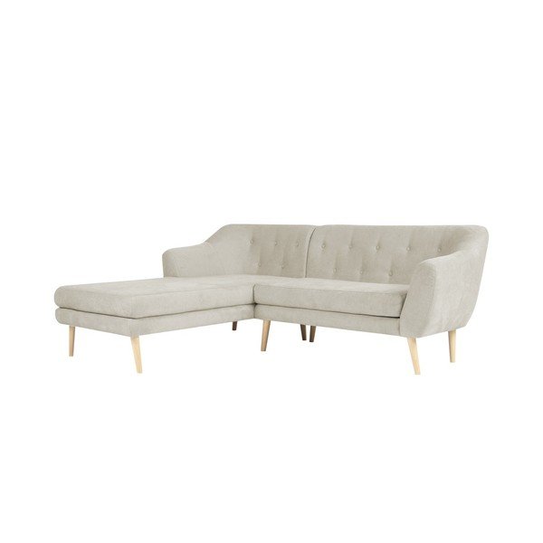 Bež kauč s ležaljkom lijevoj srani Mazzini Sofas Sicile-image-3