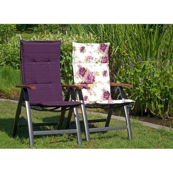 Crna metalna vrtna stolica Ass Comfort - Sun Garden-image-1