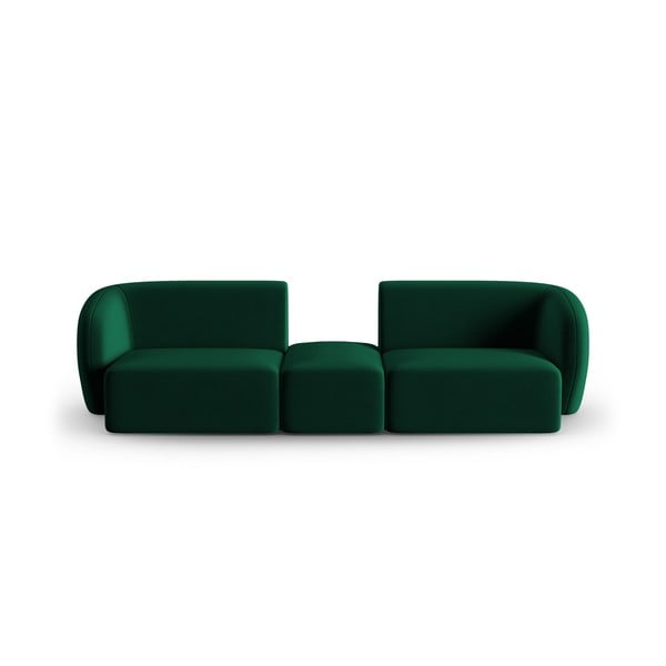 Zelena baršunasti sofa 246 cm Paolo – Milo Casa-image-1