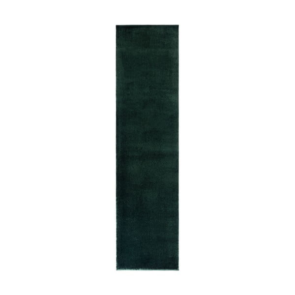 Tamno zelena staza od recikliranih vlakna 60x230 cm Sheen – Flair Rugs