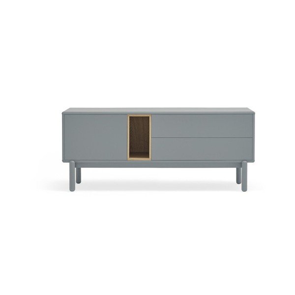 Plava/siva TV komoda 140x56 cm Corvo – Teulat