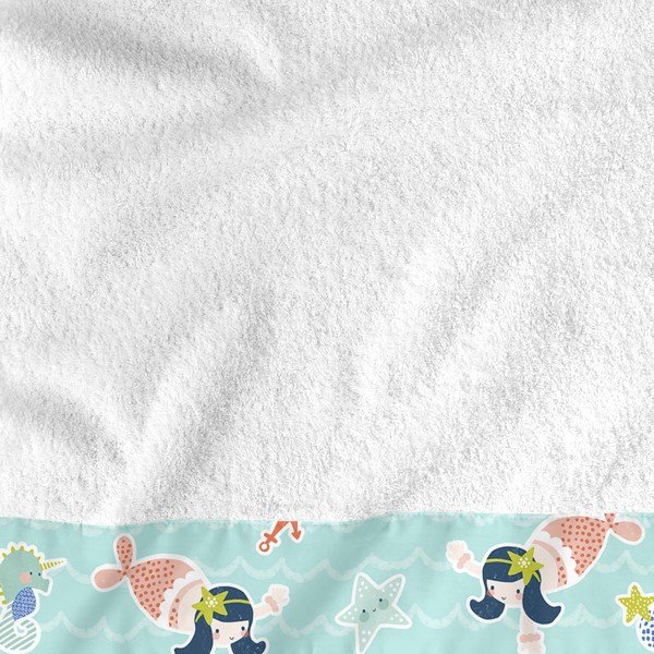 Set od 2 ručnika za bebe Moshi Moshi Seamaid-image-1