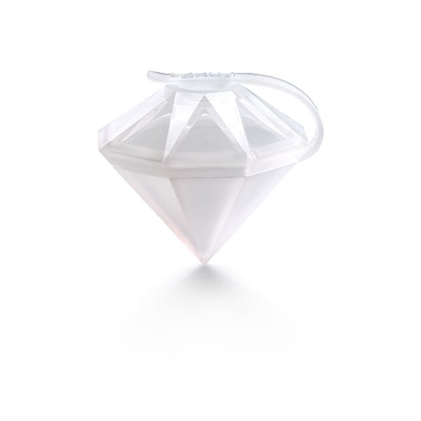 Prozirni silikonski kalup u obliku dijamantnog Lékué kalupa