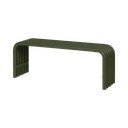 Zelena metalna vrtna klupa Nokk – noo.ma