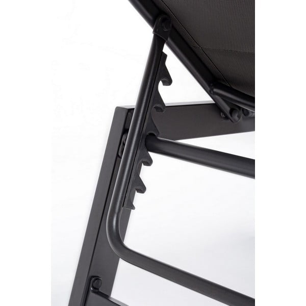 Antracitno siva metalna vrtna ležaljka Hilde   – Bizzotto-image-3