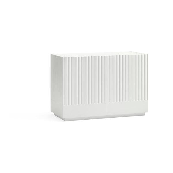 Bijela niska komoda 100x70 cm Doric – Teulat-image-2