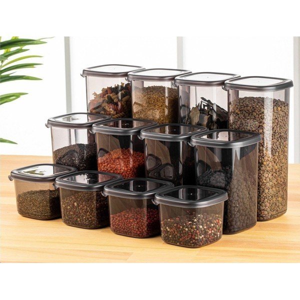 Posude za namirnice u setu 24 kom za čuvanje hrane Fresco – Hermia-image-1