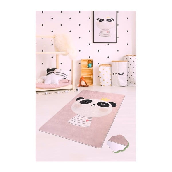 Dječji tepih King Panda, 100 x 160 cm-image-1