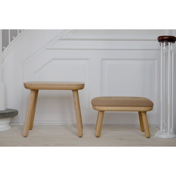 Stolac u prirodnoj boji/svjetlo smeđi Paff Low – UMAGE-image-3