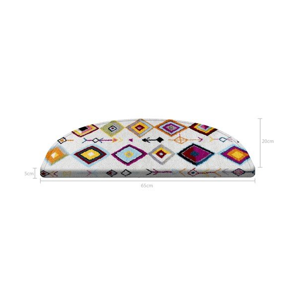 Tepisi za stepenice u setu od 16 kom Ethnic - Vitaus, 65 x 20 cm-image-4