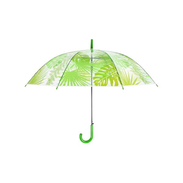 Prozirni kišobran s tiskom listova Esschert Design, ⌀ 100 cm