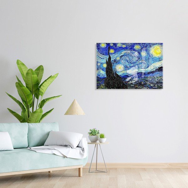 Staklena slika 70x50 cm Vincent van Gogh - Wallity-image-1