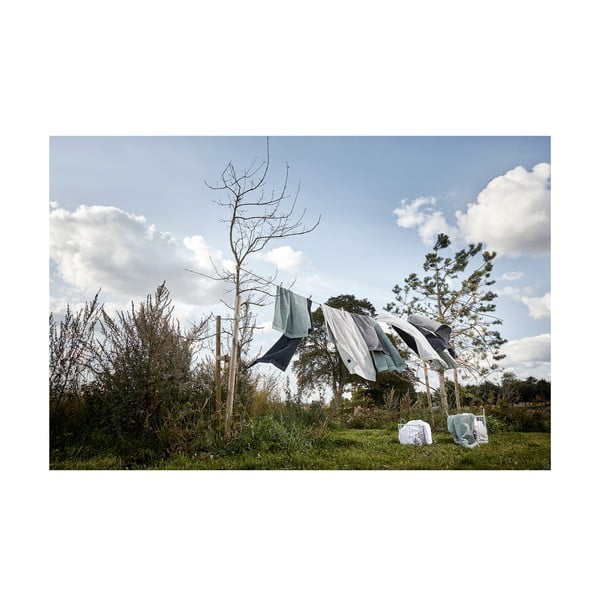 Sivo-zeleni ručnik od 100% pamuka Zone Classic Eucalyptus, 50 x 70 cm-image-1