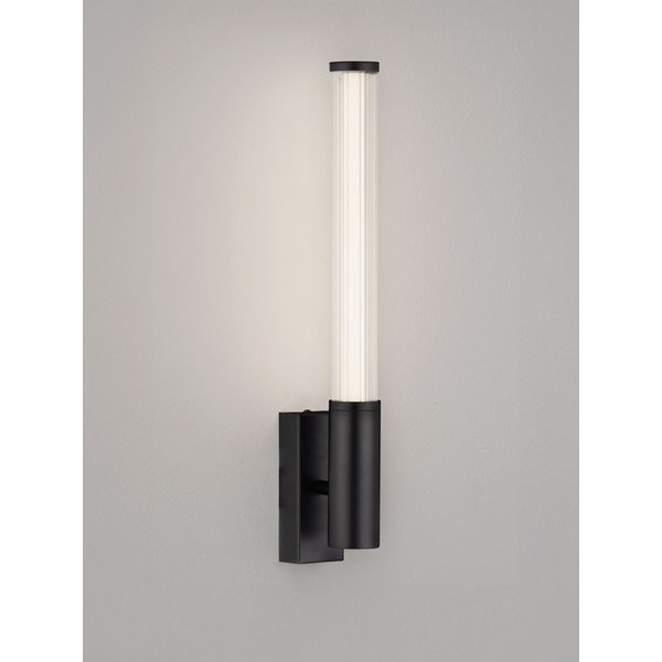 Mat crna metalna LED zidna lampa Nold – Nova Luce-image-3