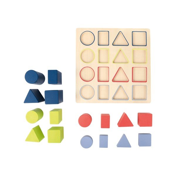 Dječja drvena edukativna igra Legler Geometry-image-1