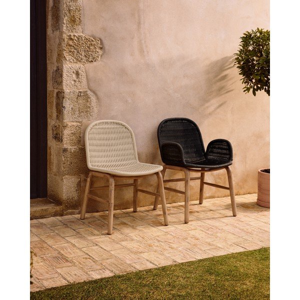 Bež vrtna stolica Alipa – Kave Home-image-2
