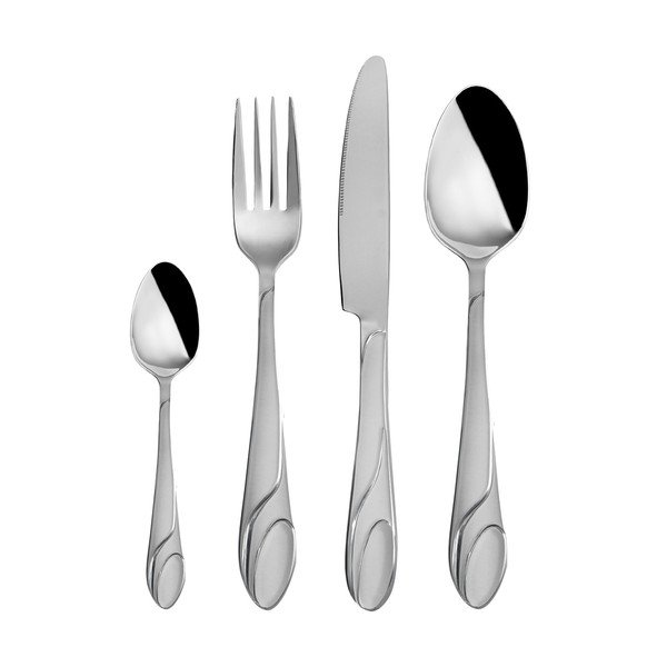 Set od 24 pribora za jelo od nehrđajućeg čelika Orion Amber