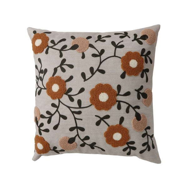 Laneni ukrasni jastuk 43x43 cm Fulya – Mioli Decor