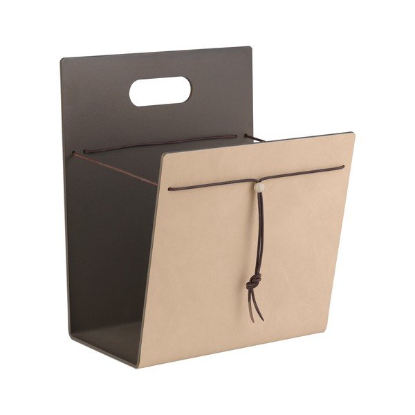 Metalni/od eko kože držač za časopise Nupo M – LIND DNA