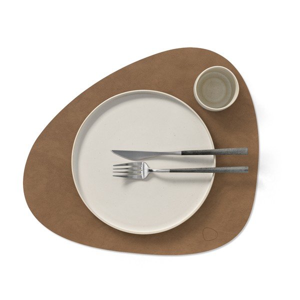 Podmetač od eko kože 37x44 cm Curve L Nupo – LIND DNA-image-2