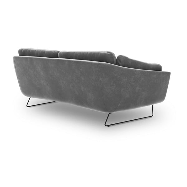 Siva baršunasta sofa Windsor & Co Sofas Gravity-image-3