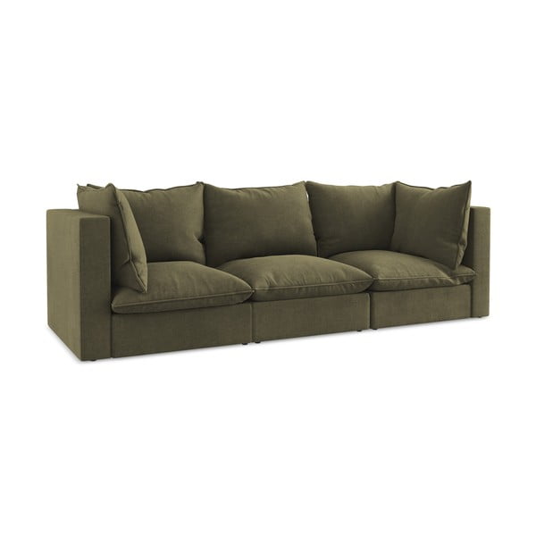 Kaki zelena sofa 255 cm Manao – Makamii-image-1