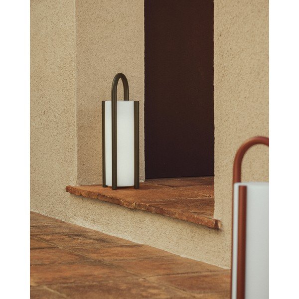 LED prijenosna vanjska svjetiljka s USB ø 16 cm Leros – Kave Home-image-1